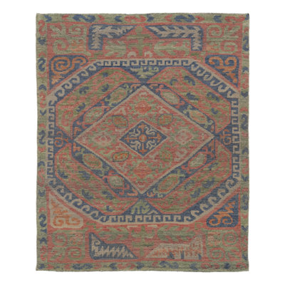 Burano One-of-a-Kind 4'2X5'3 Hand Knotted Area Rug
