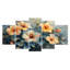 Stanislas - Hibiscus, ensemble d'art sur toile
