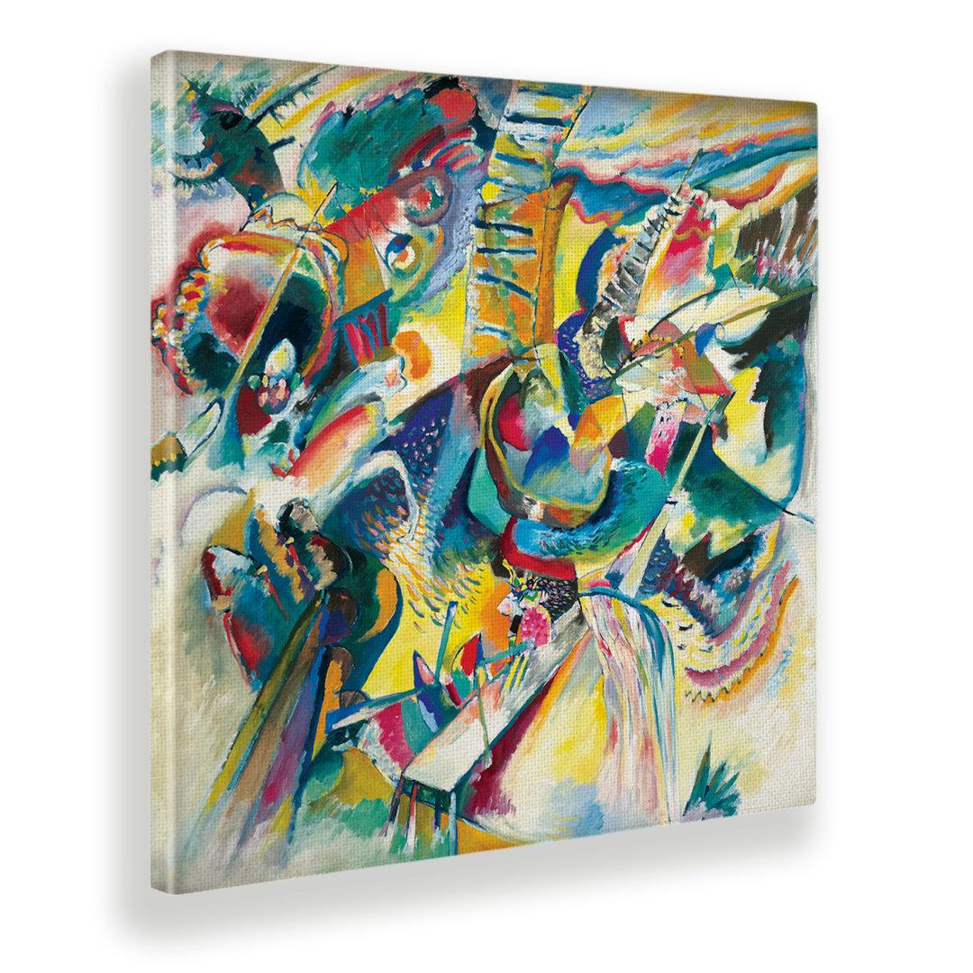 Wandbild Improvisation klamm von Vassily Kandinsky