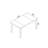 Arnfinn 57" 6 Persons Dining Table-1380086253