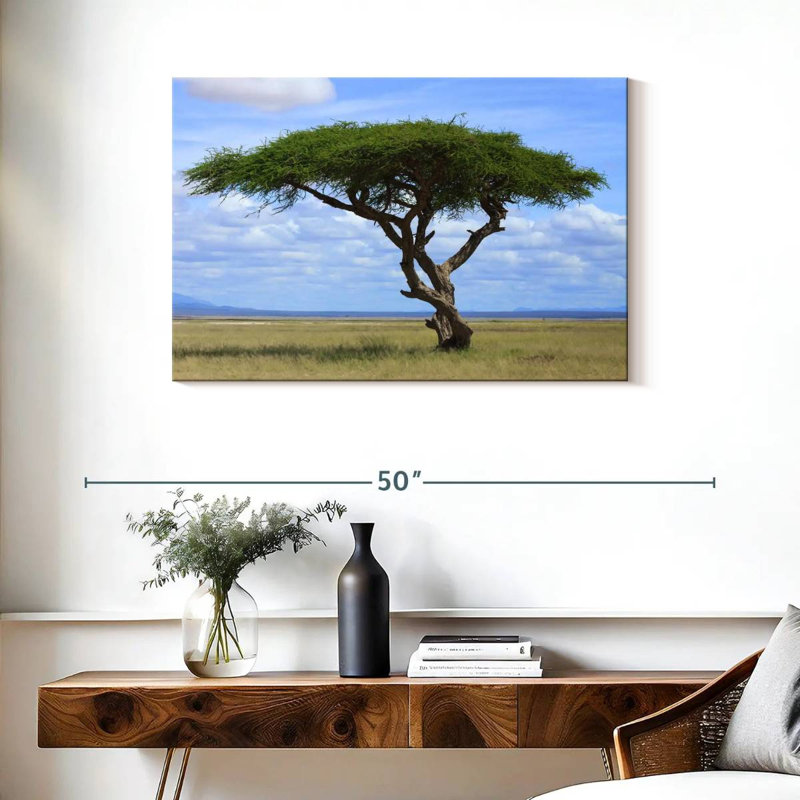 Harnek Acacia Tree In Savannah, 24" H x 36" W