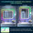  Wayfair Basics® UL Certified RGB Backlit & LED Frontlit Anti-Fog Tempered Glass Bathroom/Vanity Mirror-47984805