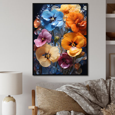 " Vibrant Pansy Medley II "