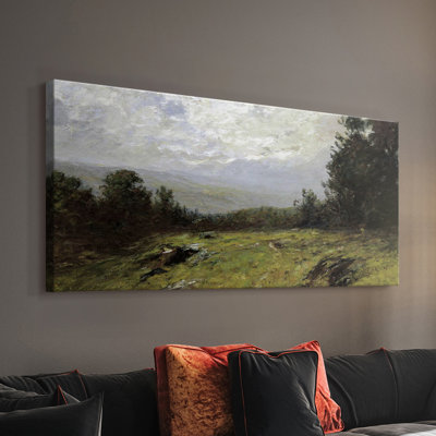 Série paysage - MC XXV - Toile tendue avec châssis - Prêt à accrocher