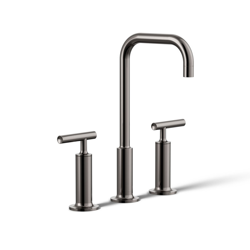 Robinet de salle de bain Purist®, Titane éclatant