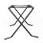 680×400×560mm Portable Metal Luggage Rack (black) - Durable Lightweight Foldable (or Fixed, If Non-foldable) For Home/hotel, Easy To Move