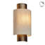 Beedle Steel And Fabric Flush Mounted Sconce