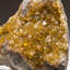 Fluorite jaune de la mine Moscona, quartier de Villabona, Asturias, Espagne
