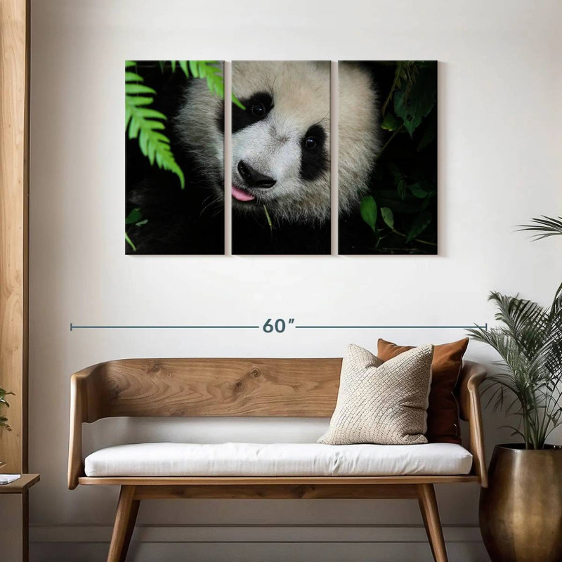 Brampt Panda Surprise, 28" H x 45" W