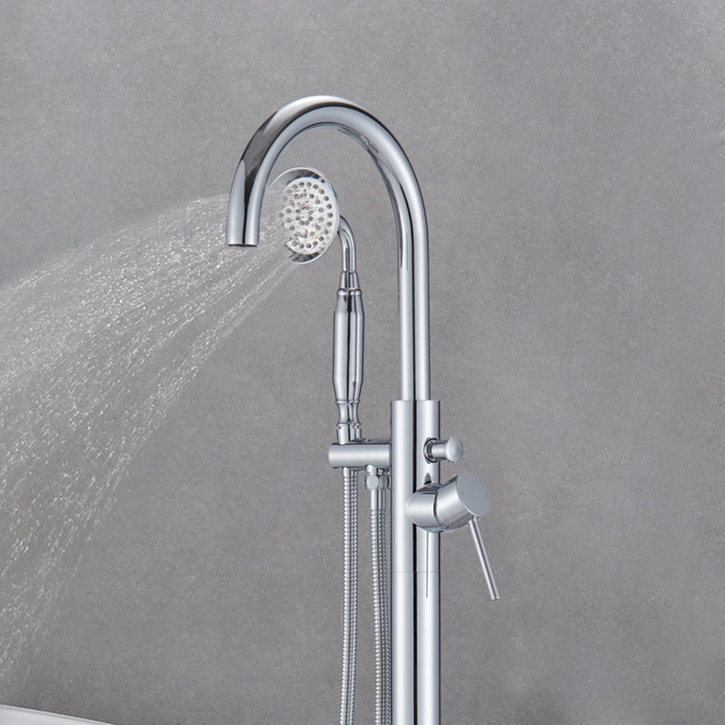 Tub Filler with Diverter, Chrome