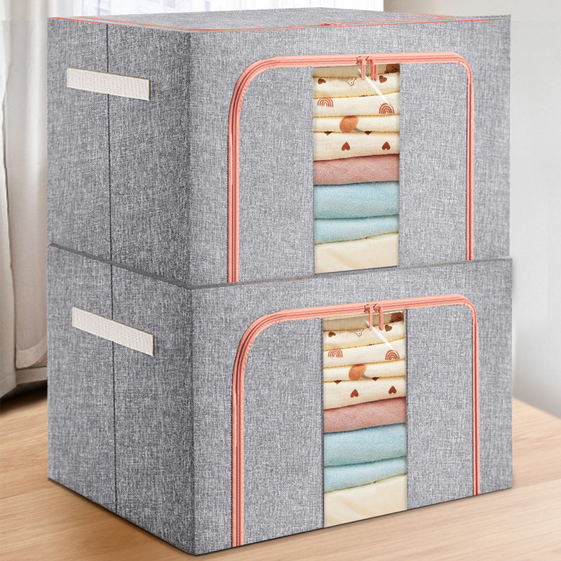 Organisateur de garde-robe pliable, H 15,73 po x l 23,6 po x P 16,57 po