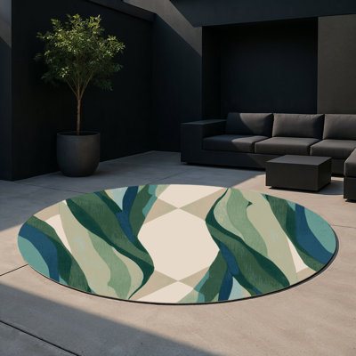 Tapis intérieur et extérieur Lunar Horizon