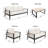 Townsend - Person Patio Conversation Set with Cushions-93089548