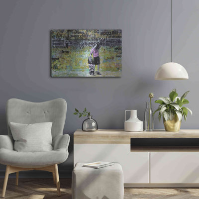 'JUST BECAUSE' by DB Waterman, 24"x16"