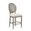 Spenzia Upholstered Stool with Solid Wood Frame