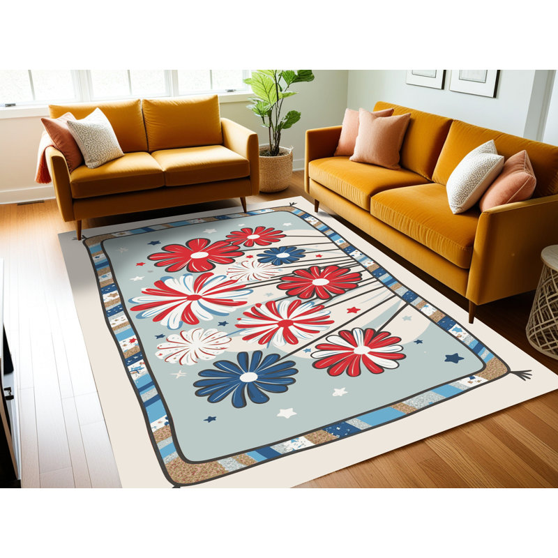 Tapis d'été Holiday The Aisle®, Rectangulaire 2 pi x 3 pi