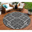 Tapis rond 8 po