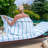 Arkwright Las Rayas Chaise Cover 30x85 White (2/Pack)-900514900-900514896