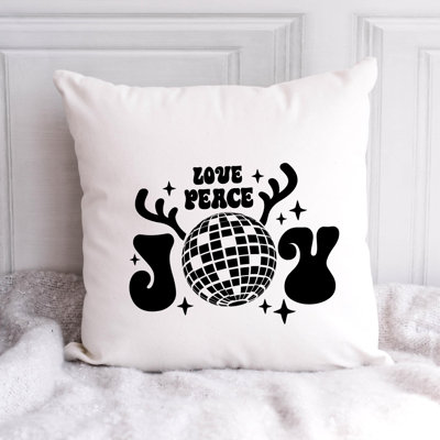 Coussin en polyester Christmas_Noir-08