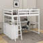 Lit mezzanine double avec bureau et tablettes-2007363022