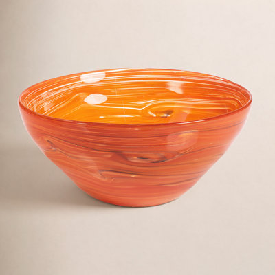 Delphine Glass Serving Bowl