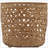 S/3 BAMBOO PLANTERS 11/13/15" NATURAL
