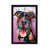 Black Floater Framed selected