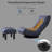 Japanese-Style Floor Chair, Single Sofa Recliner, Leisure Sofa, Adjustable Chair