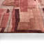 Oles CNO01 Tufted Patchwork Red Area Rug (18in Swatch)-1638469073