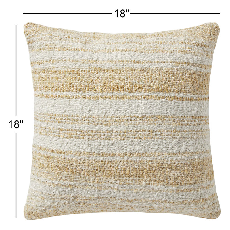 Housse et insert de coussin carré Drew