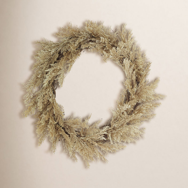 24'' Fall Pampas Wreath