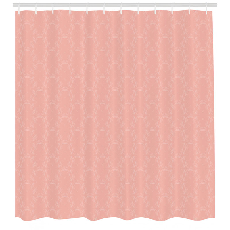 Ensemble de rideau de douche + crochets, H 70 po x l 69 po