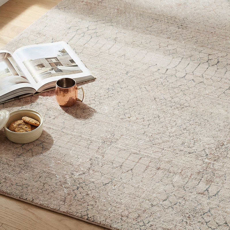 Geometric Area Rug, Rectangle 200 x 290 cm