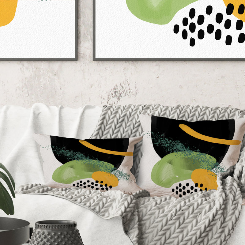 Coussin Minimal Retro Abstracts I - Modern Printed