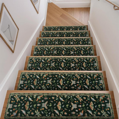 Insect Stair Treads Non Slip Stair Runners for Wooden Steps