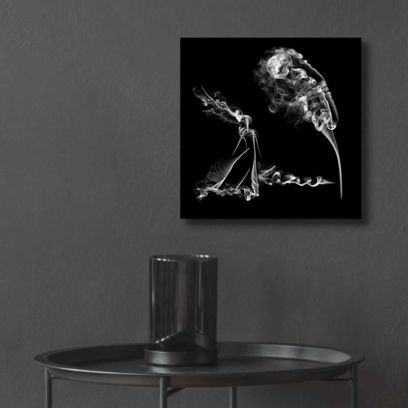 «Fearless Girl», art mural en verre acrylique, L 12 po x H 12 po
