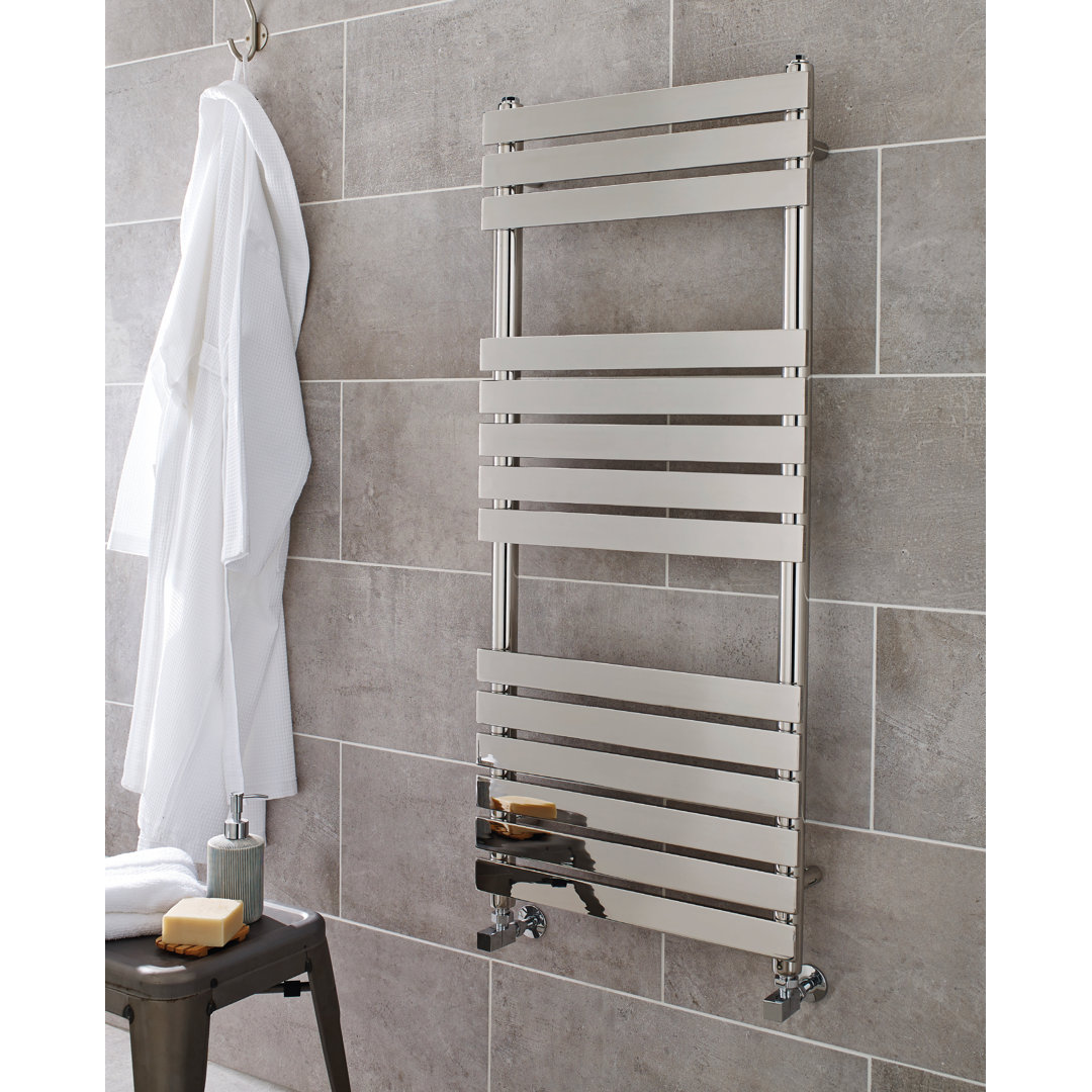 Memphis Vertical Flat Panel Towel Rail