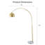 Lampe sur pied arquée 80 po Poyen-1775932227-1775995685