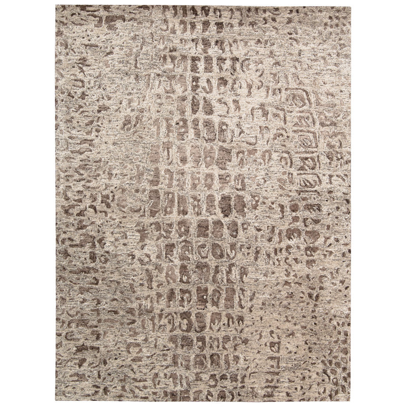 Nathanial Animal Print Hand Woven Area Rug, 259 x 351cm