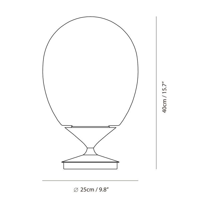 Table Lamp, 11" H x 6.3" W x 6.3" D, Gold