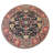 Mazar One-of-a-Kind Round 9' X 9' New Age Round Area Rug Black