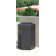 PolyTec Plastic Open Outdoor Trash/Recycling Bins - 30 Gallons