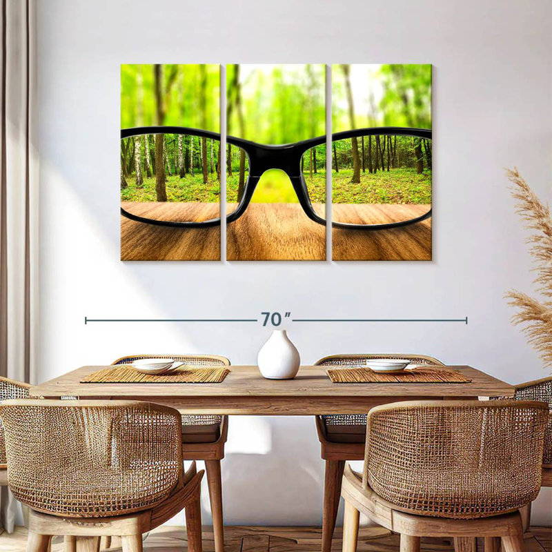Alcaraz Forest Vision, 36" H x 57" W