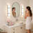 Brushed Nickel 4000K LED Wall Sconce Set of 2-687284100