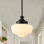 Luminaire suspendu simple à 1 lumière Tadesha