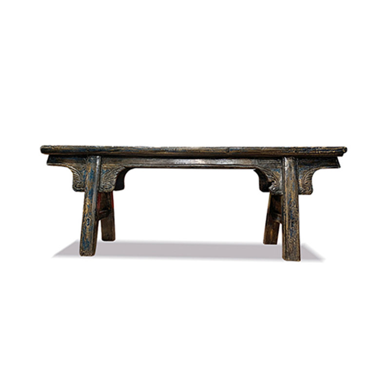 Banc de kung-fu bleu