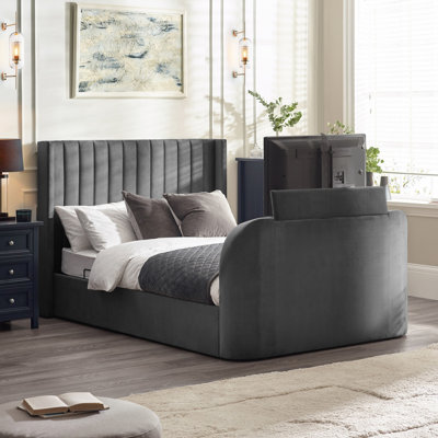 CLARA SIDE LIFT OTTOMAN TV BED 135CM
