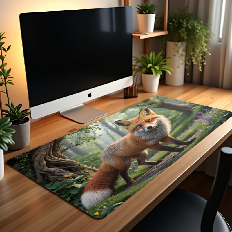 Polyester Desk Pad, 23.6x13.8