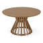 Ensemble de table de salle à manger d'extérieur gris et eucalyptus Sintra