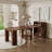 Modern Extendable Dining Table with Storage-75667656